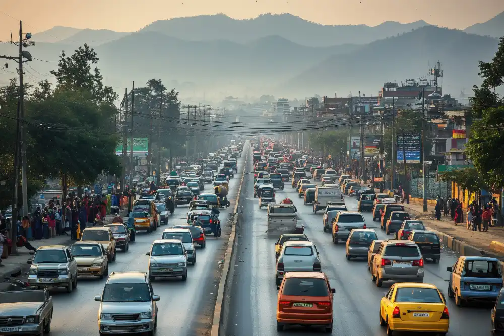 Traffic on the Philippines