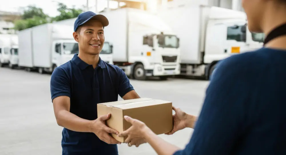 Trucking Company  delivery man
